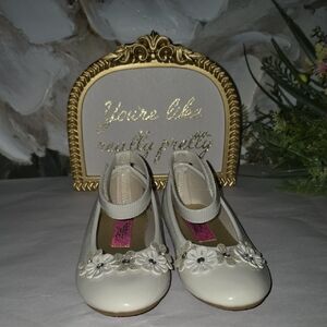 Rachel Shoes White Kids Dress Shoes